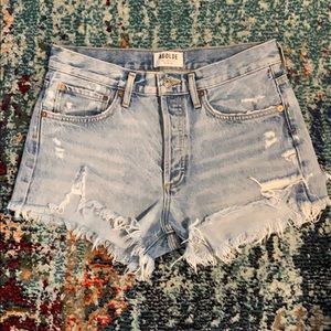 AGOLDE Parker Vintage Cut Off Shorts